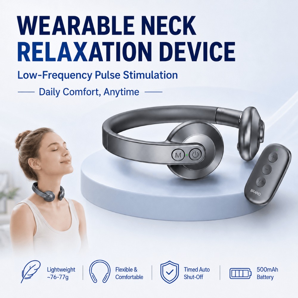 Smart Home Device - Masseur de cou intelligent pour l'aide