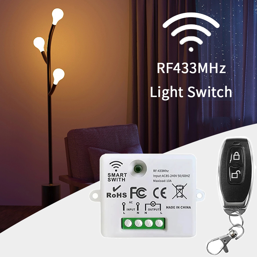 Smart Home Project - Interrupteur à télécommande sans fil RF