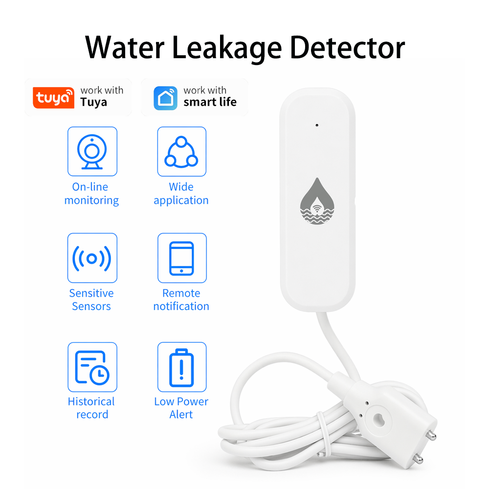 Smart Home Project - Capteur d'alarme de fuite d'eau WiFi/Zigbee