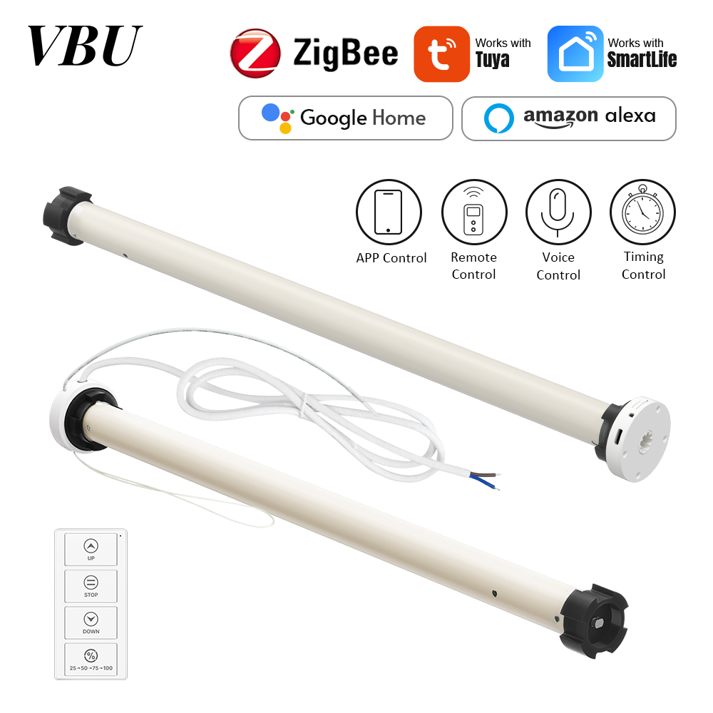 Smart Home Youtube - Moteur de store enrouleur VBU Tuya