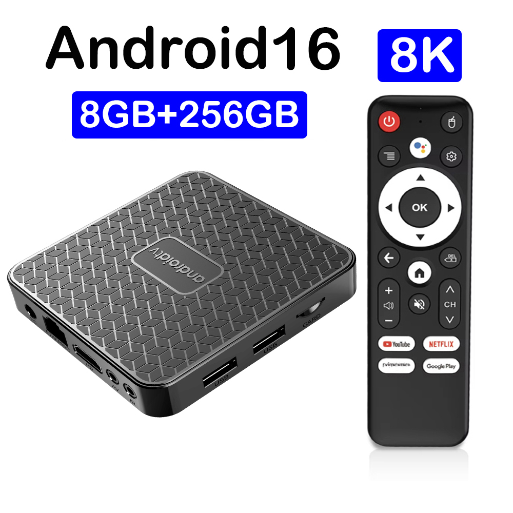Smart Home Youtube - Boîtier TV intelligent Android 16 Smart