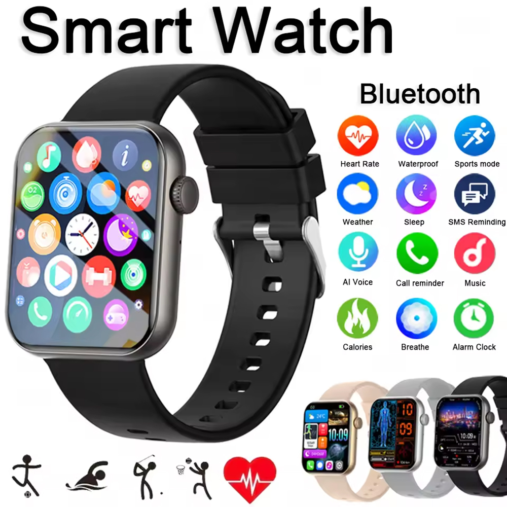 Smart Home Project - Montre connectée originale pour homme, tracker