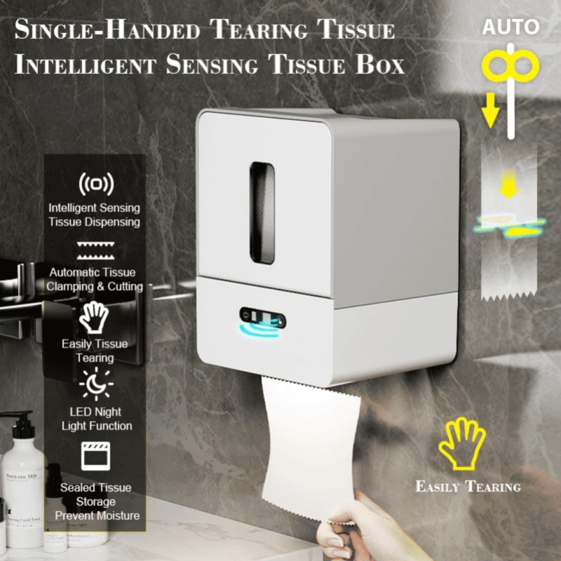 Smart Night Light - Distributeur automatique de serviettes en papier,