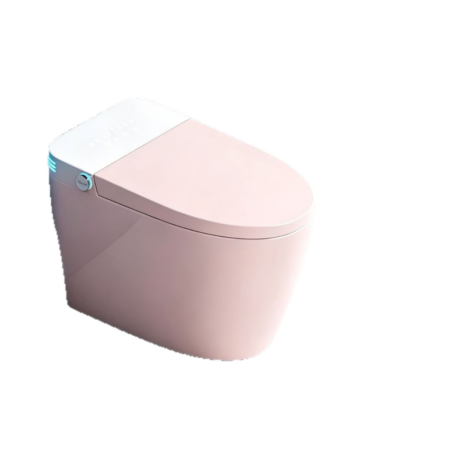 Smart Home - Toilette intelligente, rose, tout-en-un, automatique, sans