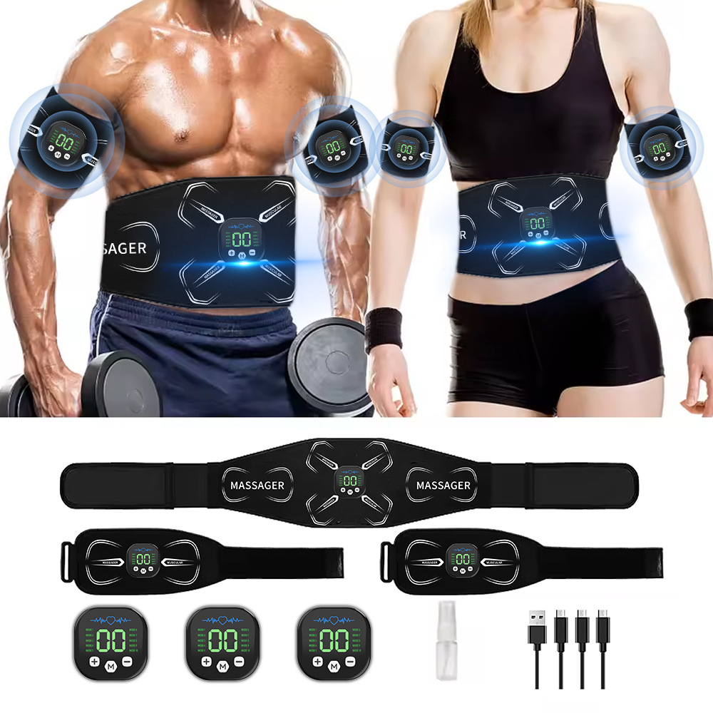 Smart Home Gym - Stimulateur Musculaire EMS, Entraîneur Abdominal, Tonificateur