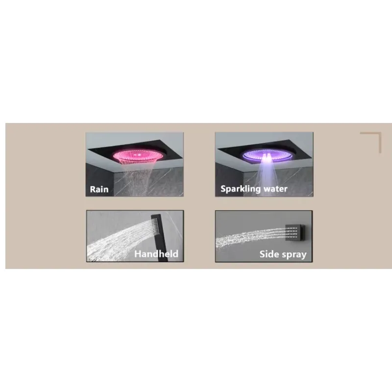 Ensemble de douche LED intelli - Smart Home avis et prix
