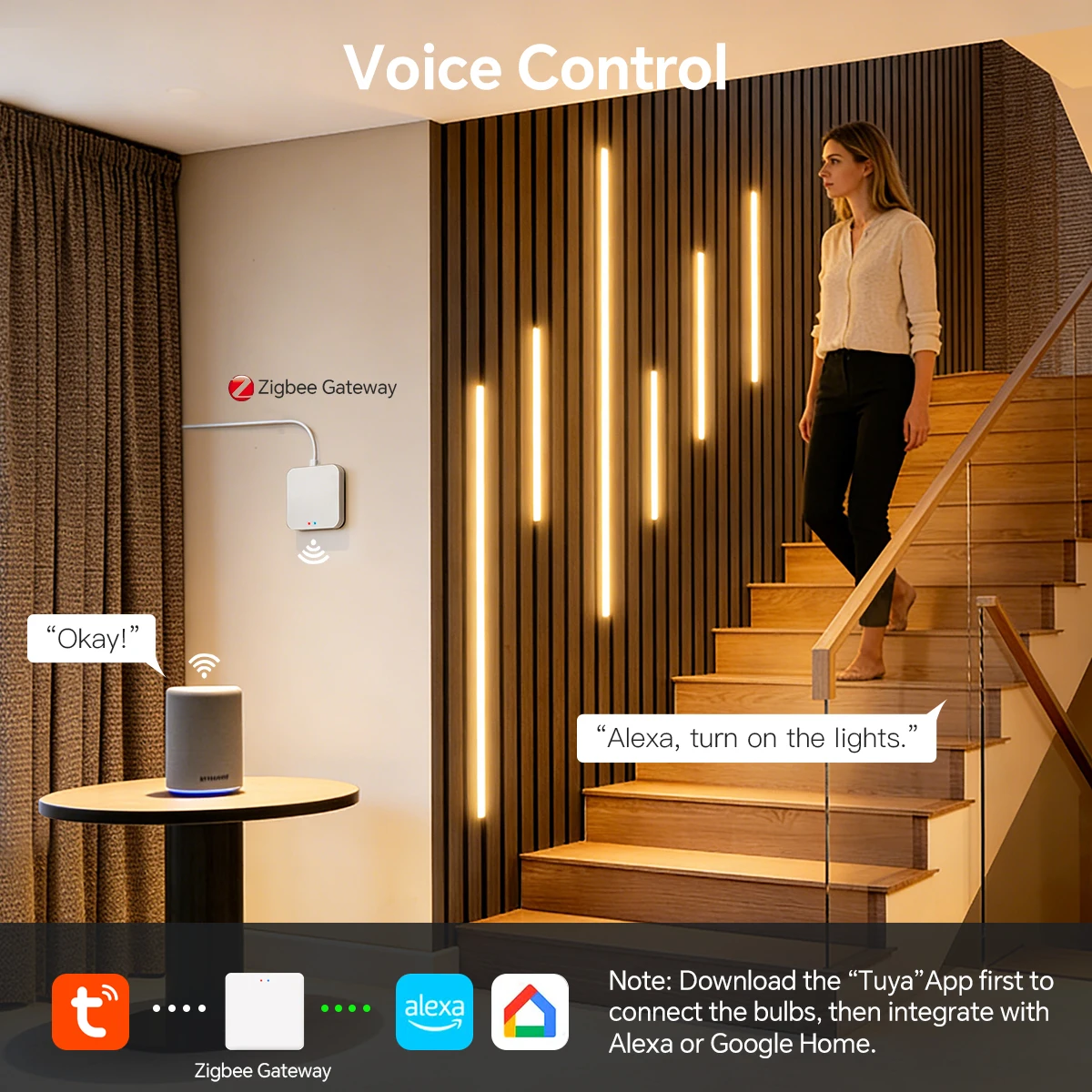 Bande lumineuse LED COB néon i - Smart Home Youtube avis et prix