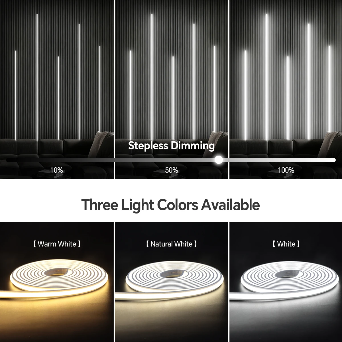 Bande lumineuse LED COB néon i - Smart Home Youtube avis et prix