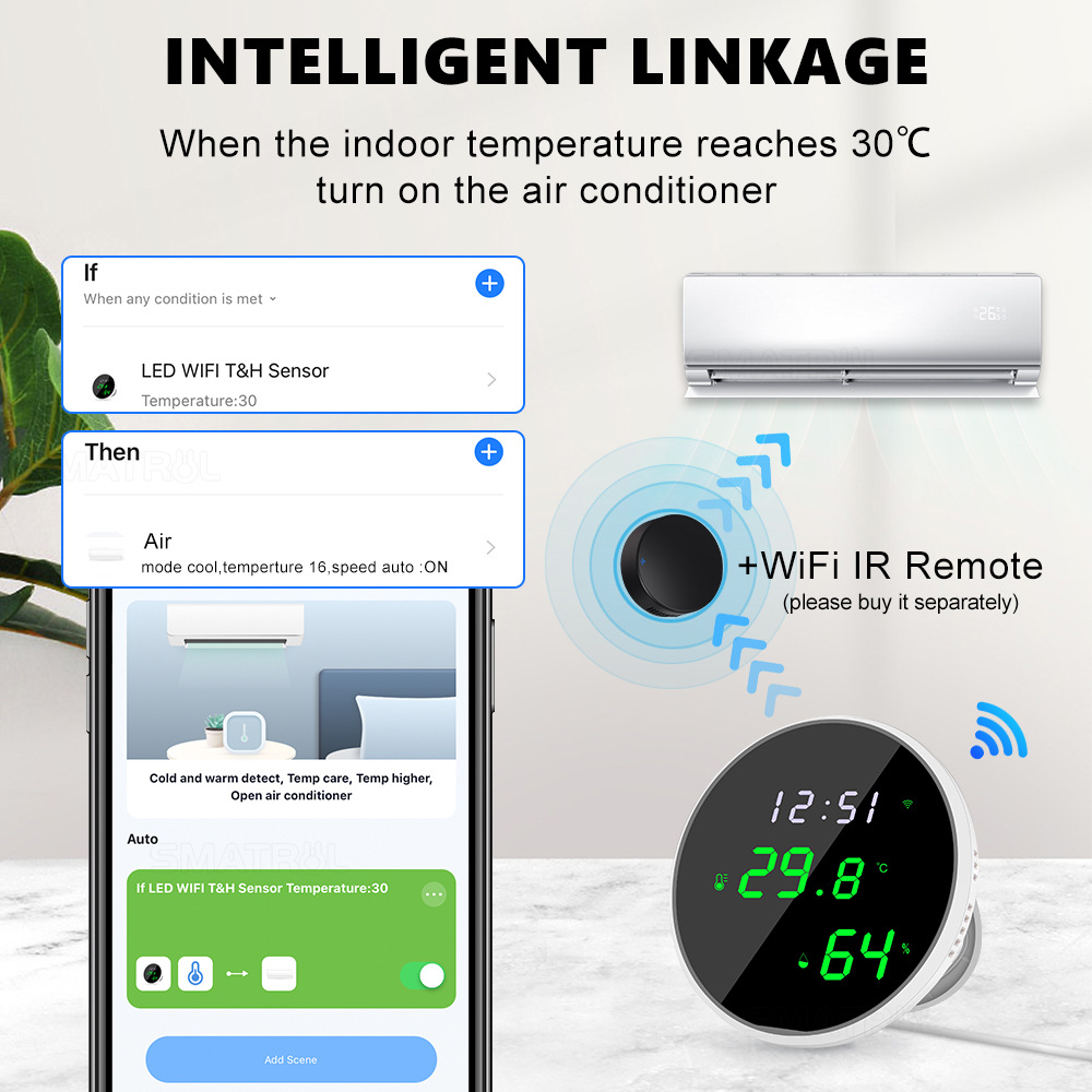 Tuya – capteur intelligent de  - Smart Home Design avis et prix