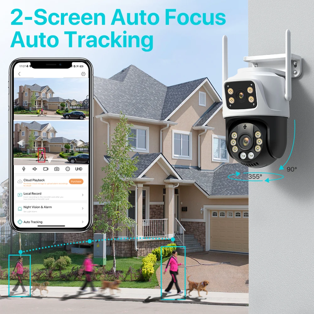 Caméra Wifi 360o à double obje - Smart Home Imou avis et prix
