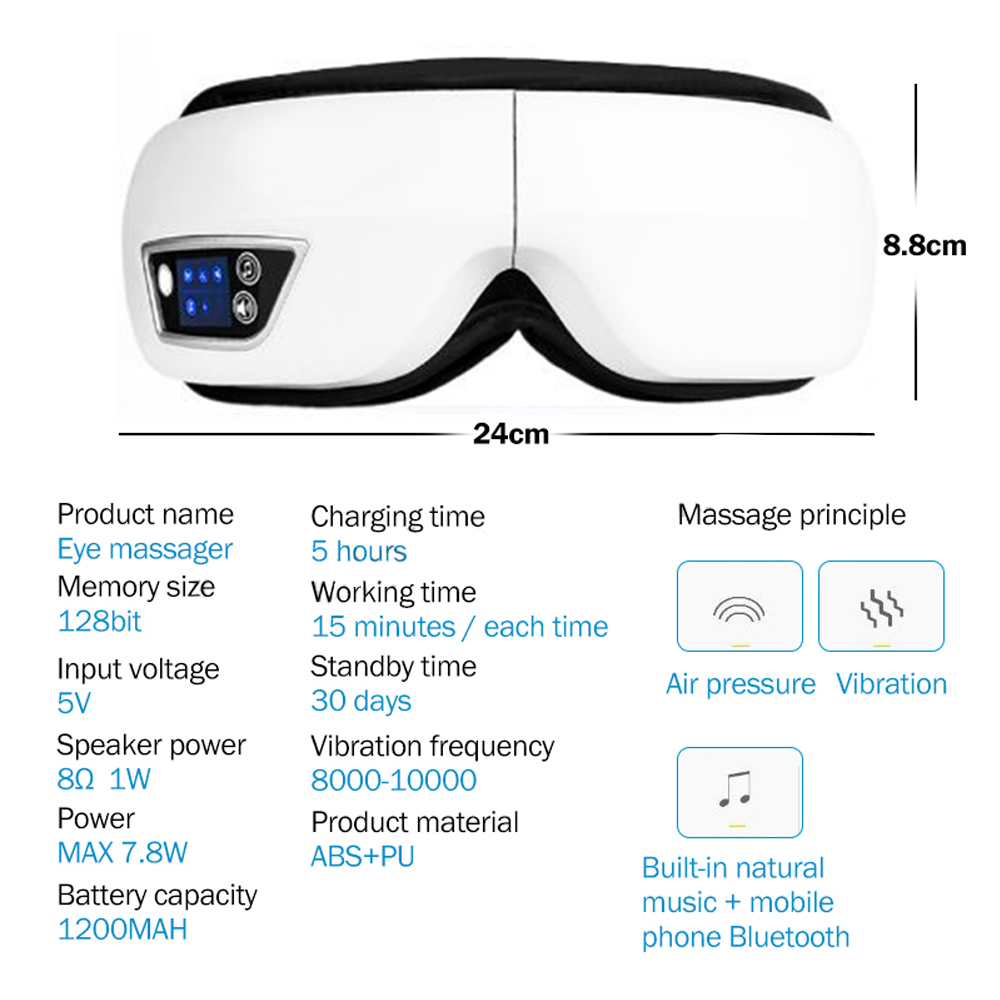Masseur oculaire à vibrations  - Smart Home Device avis et prix