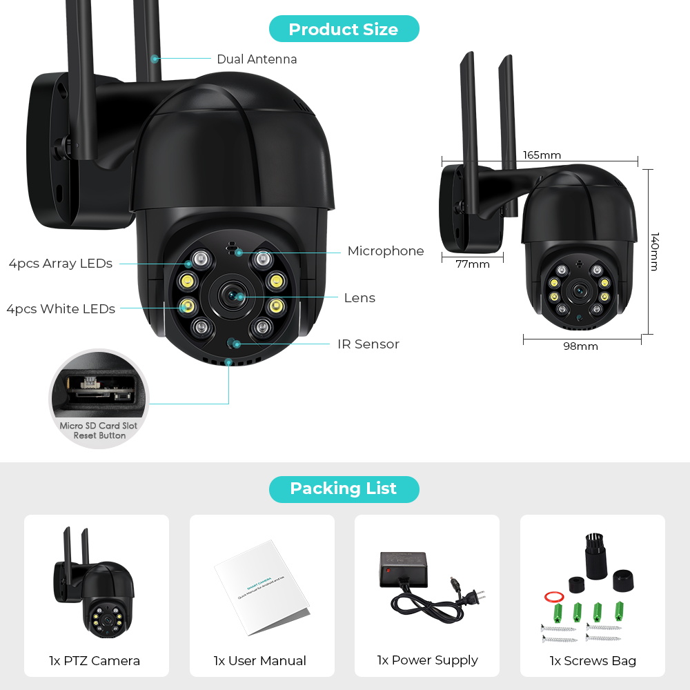 8MP extérieur 4.0X Zoom Survei - Smart Home Imou avis et prix