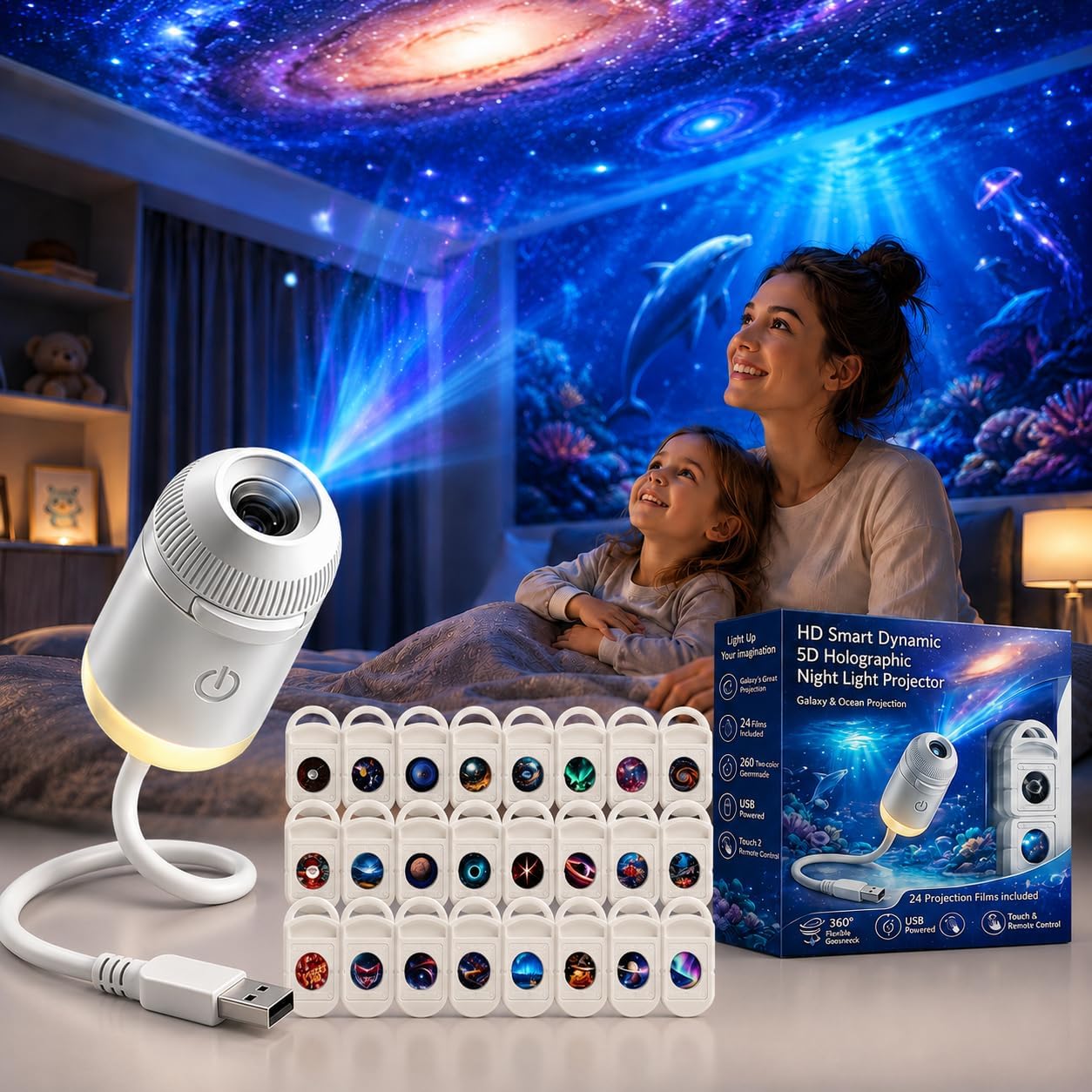 Projecteur de lumière nocturne - Smart Night Light avis et prix