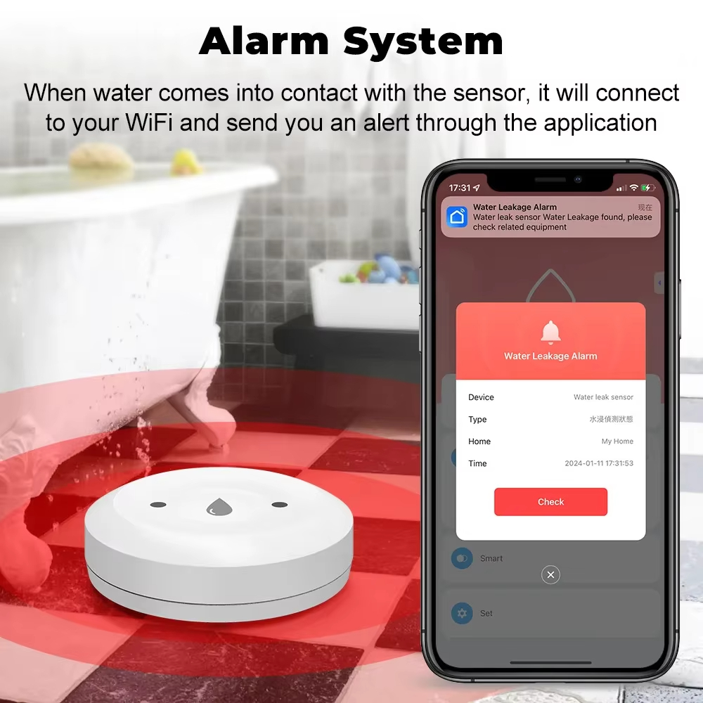 Détecteur de fuite d'eau intel - Smart Home Project avis et prix
