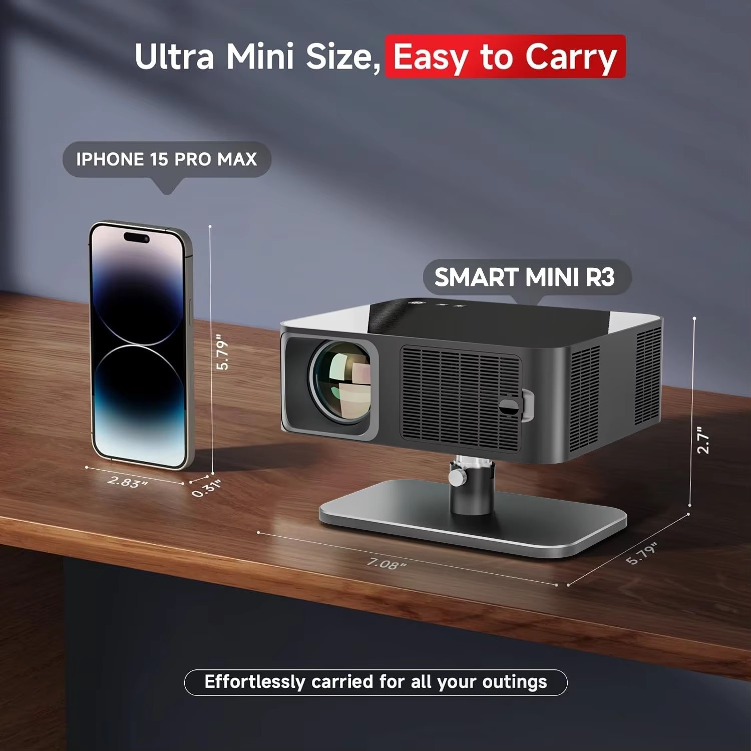 R3 1080p Auto-Focus Portable A - Smart Home Mod avis et prix