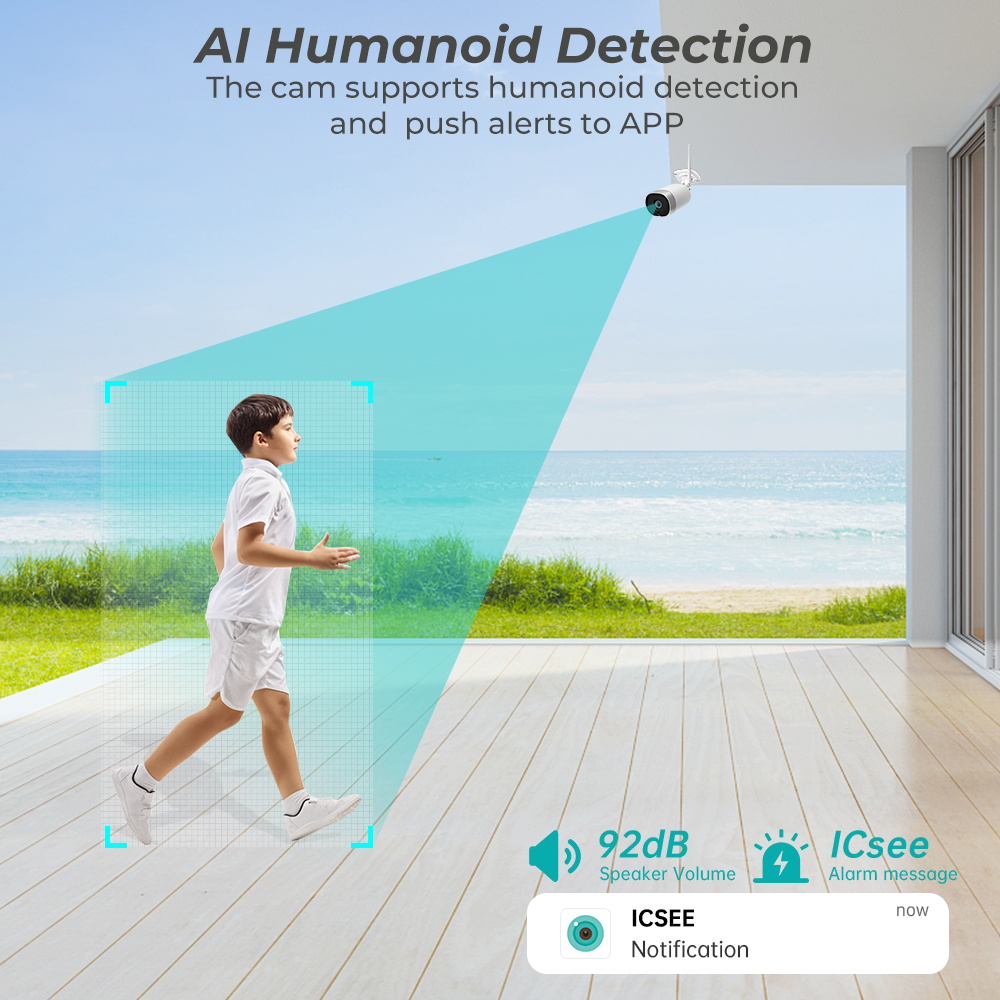 ABUNTU 5MP caméra IP Wifi Audi - Smart Home Imou avis et prix