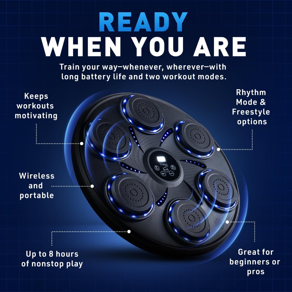 Machine de boxe musicale intel - Smart Home Gym avis et prix