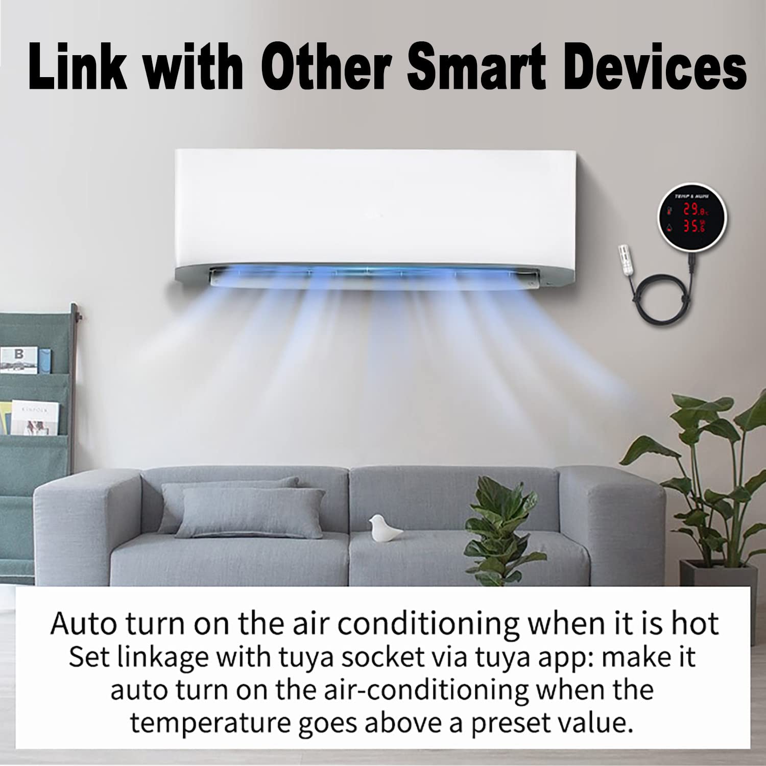 Capteur de température et d'hu - Smart Home Design avis et prix