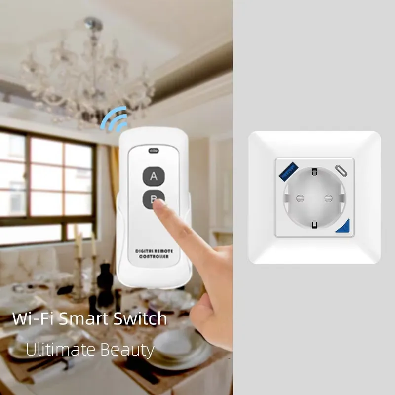 Prise murale intelligente Wi-F - Wifi Smart Plug avis et prix