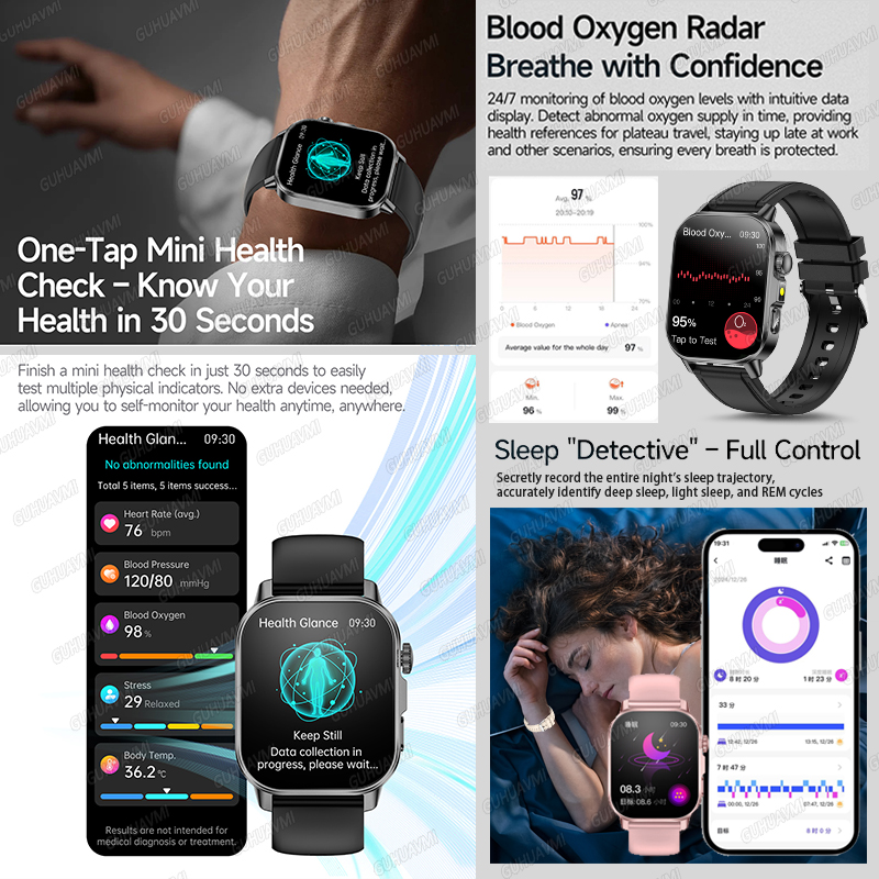 Nouvelle montre connectée sant - Smart Home Energy Management avis et prix
