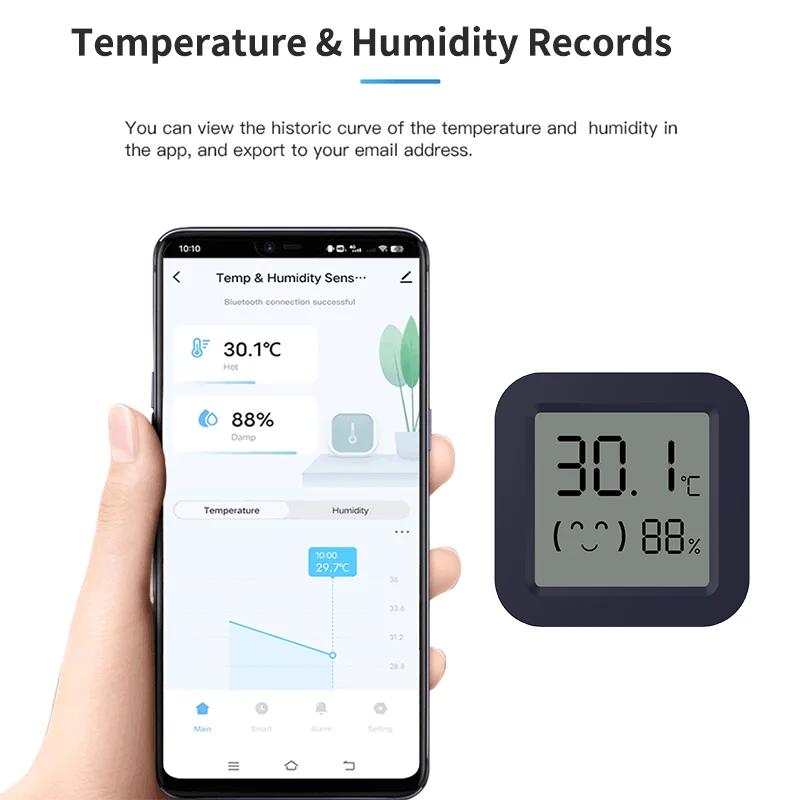 Capteur de température et d'hu - Smart Home Design avis et prix