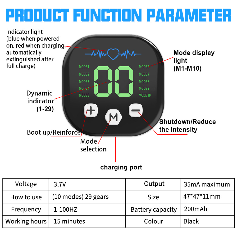 Stimulateur Musculaire EMS, En - Smart Home Gym avis et prix