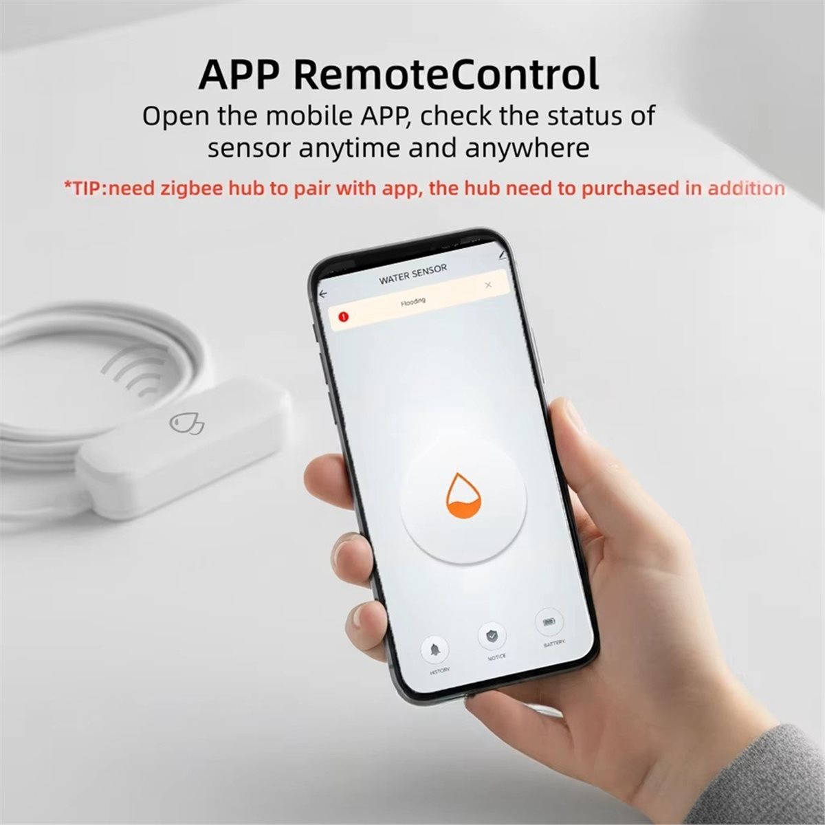 Détecteur de fuite d'eau compa - Smart Home avis et prix